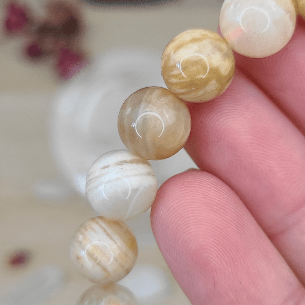 Bracelet femme pierre de lune