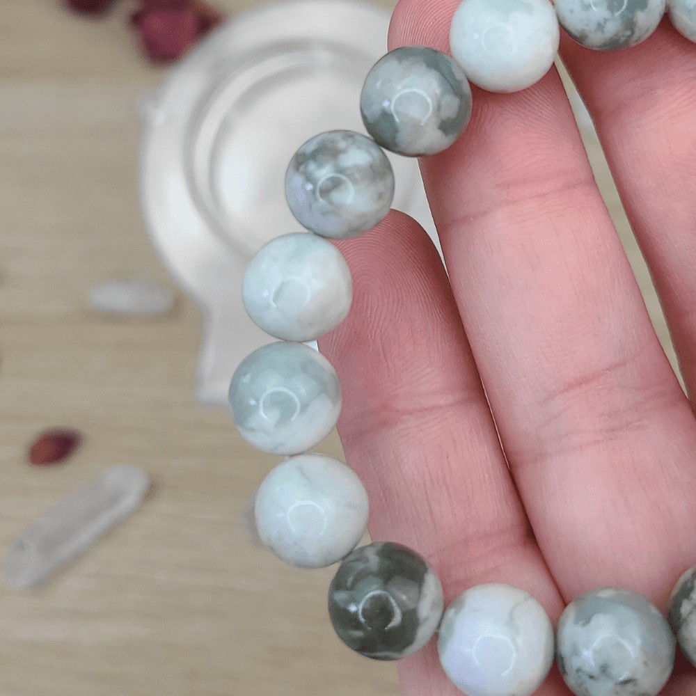 BRACELET BOULE JADE DE HETIAN