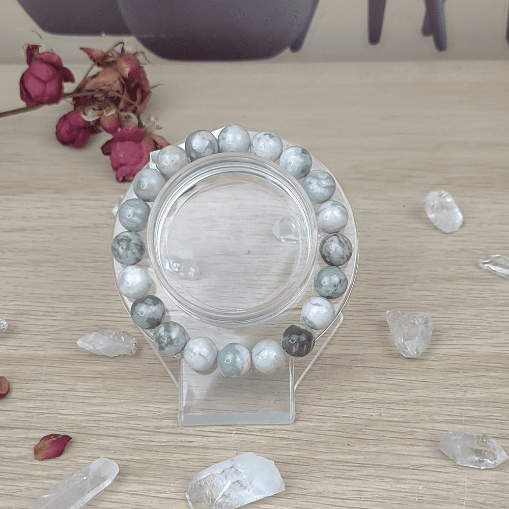 BRACELET BOULE JADE DE HETIAN
