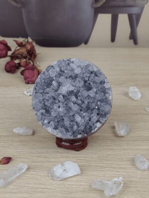 GÉODE D'AMÉTHYSTE URUGUAY SPHÈRE QUARTZ - N°32