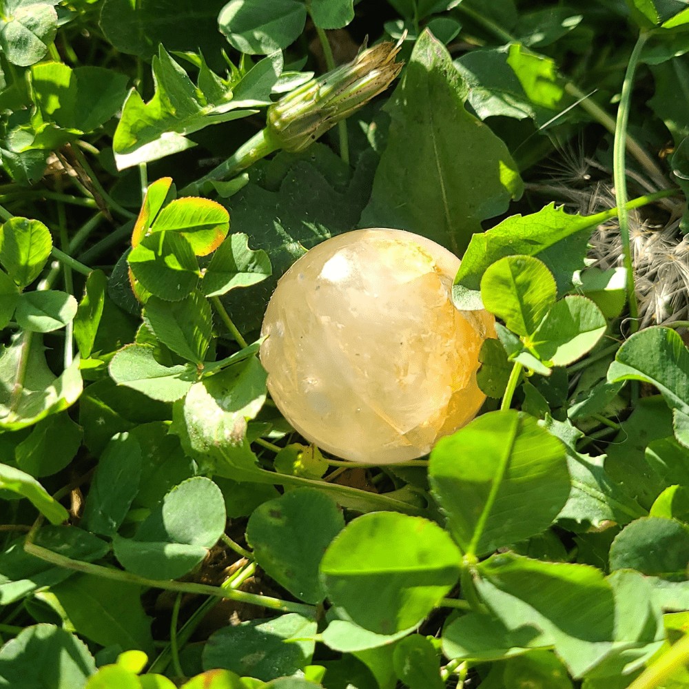 quartz hématoide jaune