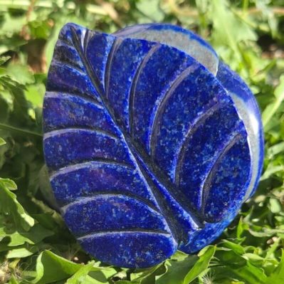 Merveille d'or - lapis lazuli feuille des dieux