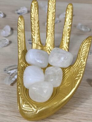 PIERRE ROULEE CUBIQUE JADE BLANC CHINE