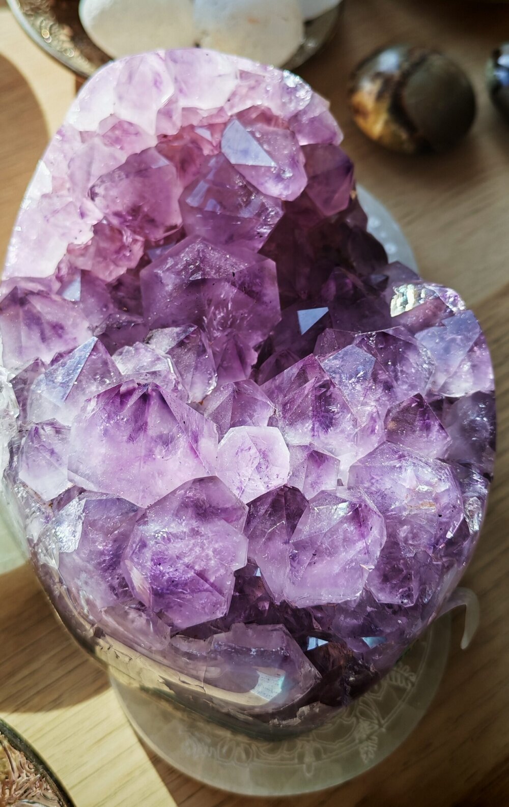 améthyste coussin 2.3kg