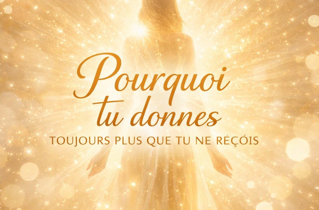 POURQUOI TU DONNES TOUJOURS PLUS QUE TU NE REÇOIS – ET COMMENT RETROUVER TON ÉNERGIE