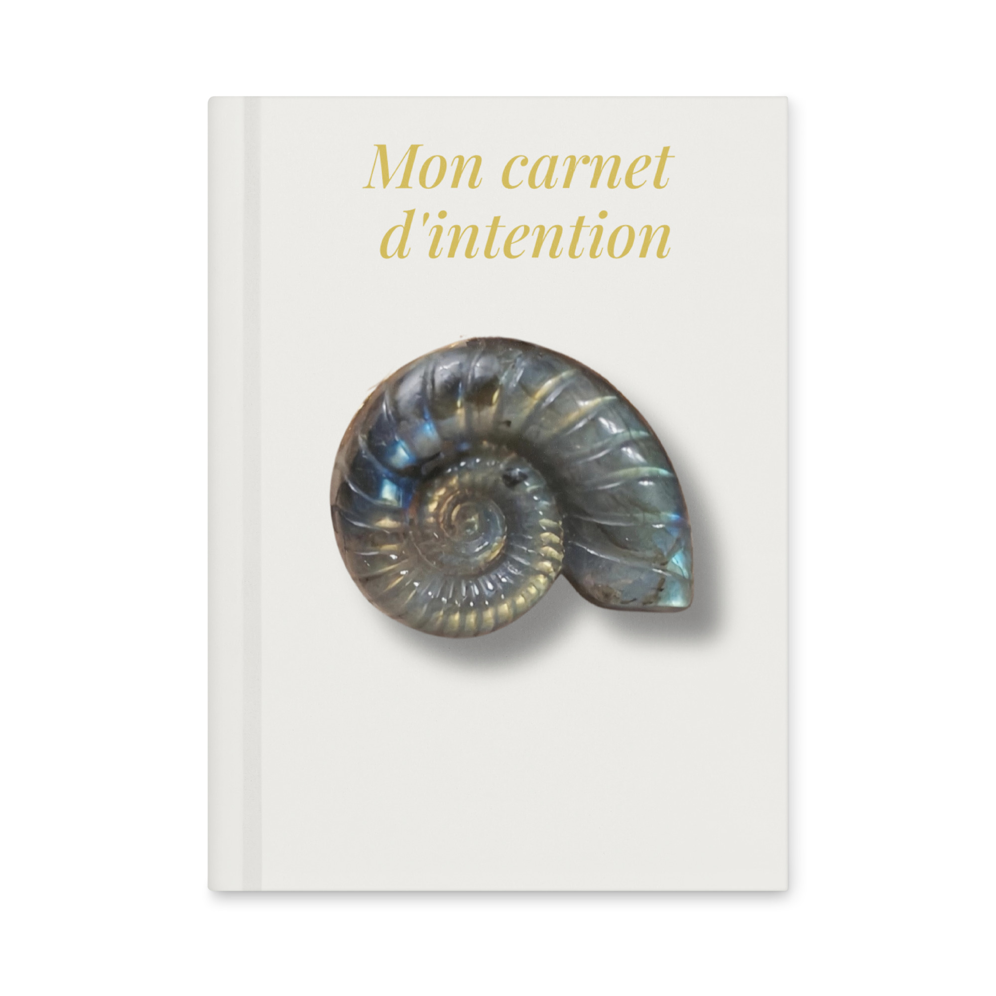CARNET D'INTENTION - COUVERTURE RIGIDE - LABRADORITE