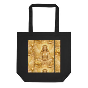 SAC BIO DÉESSE - TOTE BAG SPIRITUEL - SAC FOURRE TOUT -HUMOUR SPIRITUEL