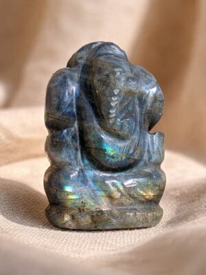 ganesh labradorite - idée de décoration - pièce du site flamme d'énergie