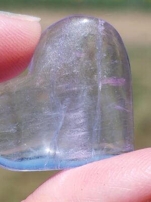 Cœurs en Fluorite Bleue AA – Vue Collection