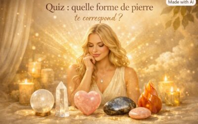 PIERRE BRUTE, ROULÉE, POINTE ou SPHÈRE ? Quelle forme te correspond
