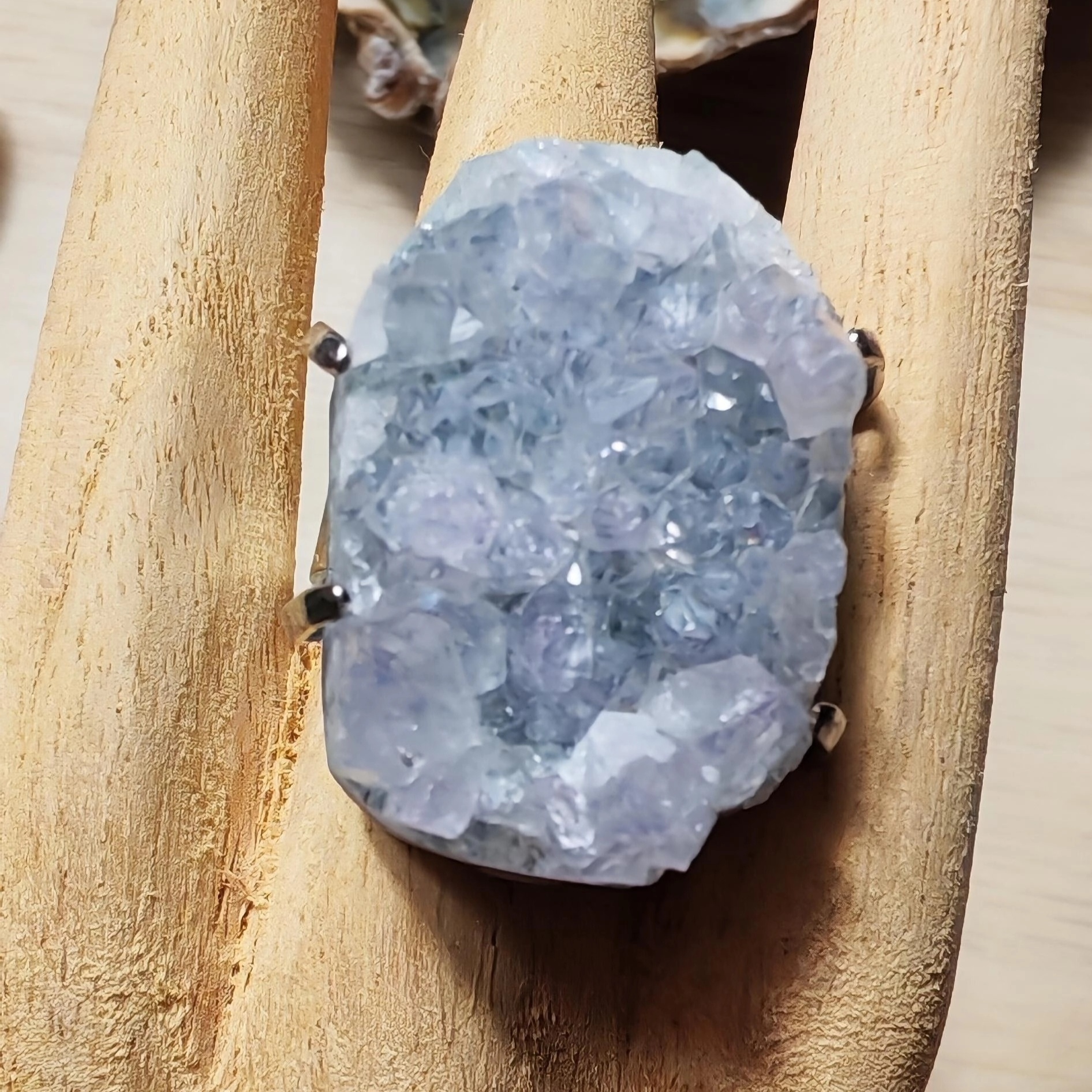 bague réglable flamme d'énergie